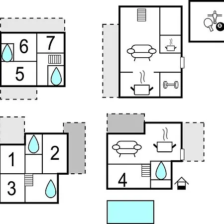 Hébergement de vacances Stunning In With Sauna *